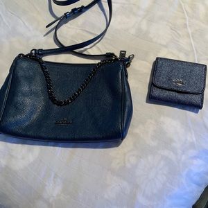 Coach crossbody purse with wallet
